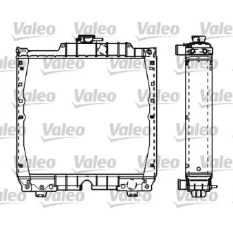 VALEO 731596 - Radiateur, refroidissement du moteur