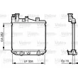 Radiateur, refroidissement du moteur VALEO [731622]