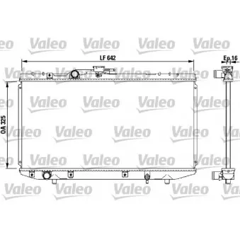 VALEO 731714 - Radiateur, refroidissement du moteur