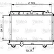 Radiateur, refroidissement du moteur VALEO [731817]