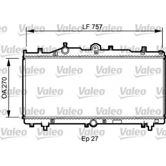 VALEO 731979 - Radiateur, refroidissement du moteur