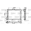 Radiateur, refroidissement du moteur VALEO [732108]