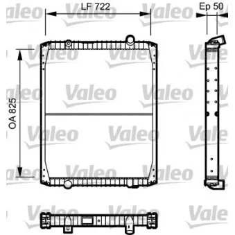 VALEO 732330 - Radiateur, refroidissement du moteur