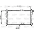 VALEO 732483 - Radiateur, refroidissement du moteur