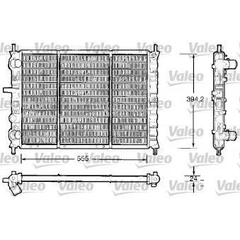 Radiateur, refroidissement du moteur VALEO OEM 46514419