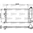 Radiateur, refroidissement du moteur VALEO [732597]