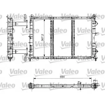 VALEO 732686 - Radiateur, refroidissement du moteur
