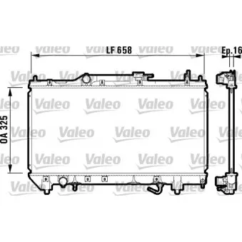 VALEO 732753 - Radiateur, refroidissement du moteur