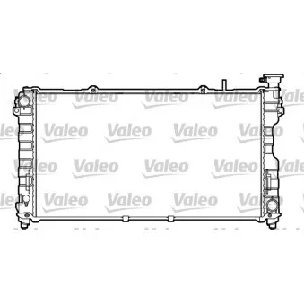 Radiateur, refroidissement du moteur VALEO OEM 4809225AF