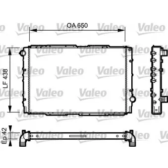 VALEO 732939 - Radiateur, refroidissement du moteur