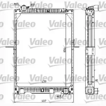 VALEO 732989 - Radiateur, refroidissement du moteur
