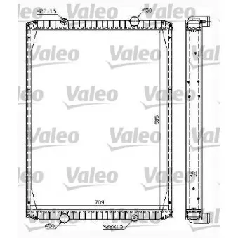 VALEO 732999 - Radiateur, refroidissement du moteur