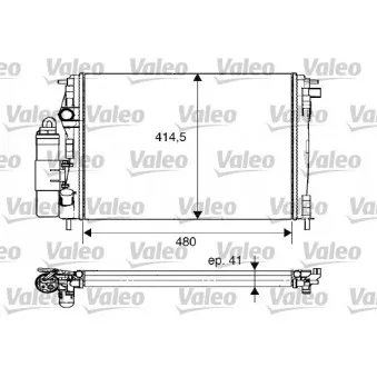 Module de refroidissement VALEO OEM 8200778910