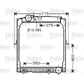 VALEO 733425 - Radiateur, refroidissement du moteur