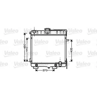 VALEO 733432 - Radiateur, refroidissement du moteur