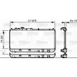 VALEO 734123 - Radiateur, refroidissement du moteur