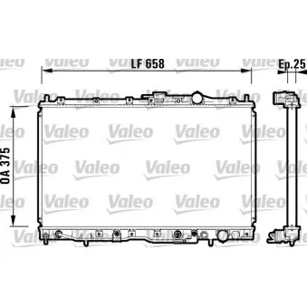 VALEO 734135 - Radiateur, refroidissement du moteur