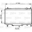 Radiateur, refroidissement du moteur VALEO [734336]