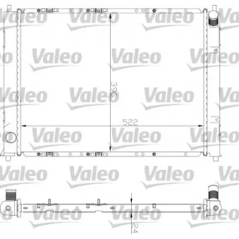 VALEO 734354 - Radiateur, refroidissement du moteur