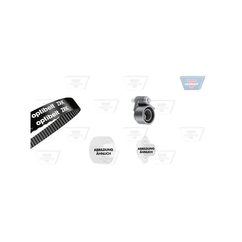 Pompe à eau + kit de courroie de distribution OPTIBELT KT 1506 W1 - Visuel 1