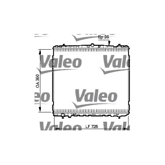 VALEO 734905 - Radiateur, refroidissement du moteur