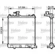 Radiateur, refroidissement du moteur VALEO [734917]