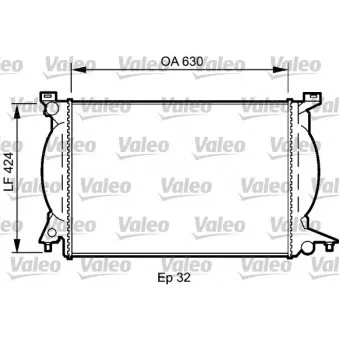 VALEO 735024 - Radiateur, refroidissement du moteur
