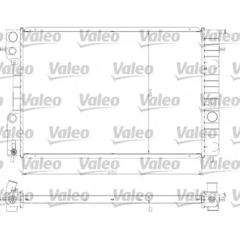 Radiateur, refroidissement du moteur VALEO OEM 1300165