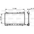 VALEO 735210 - Radiateur, refroidissement du moteur