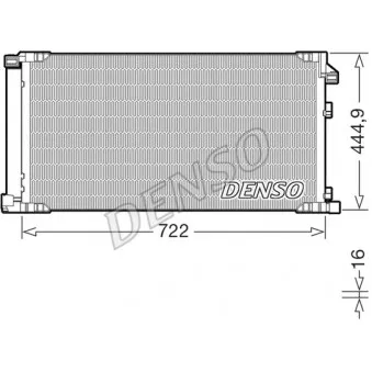 DENSO DCN51019 - Condenseur, climatisation