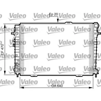 VALEO 735507 - Radiateur, refroidissement du moteur