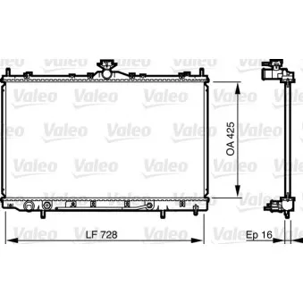 VALEO 735576 - Radiateur, refroidissement du moteur