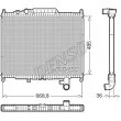 Radiateur, refroidissement du moteur DENSO [DRM14003]