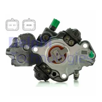 Pompe à injection DELPHI OEM 9678086680