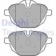 DELPHI LP2162 - Jeu de 4 plaquettes de frein arrière