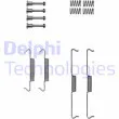Kit d'accessoires, mâchoires de frein de stationnement DELPHI [LY1422]