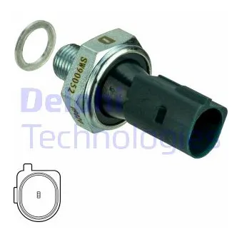 DELPHI SW90052 - Indicateur de pression d'huile