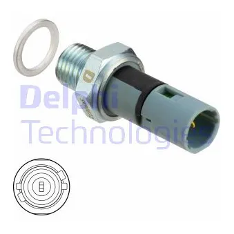 DELPHI SW90072 - Indicateur de pression d'huile