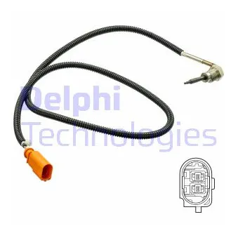 DELPHI TS30196 - Capteur, température des gaz
