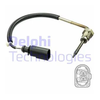 DELPHI TS30209 - Capteur, température des gaz