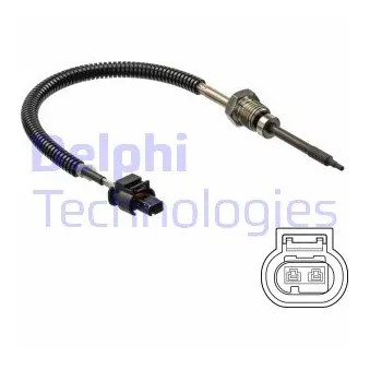 DELPHI TS30221 - Capteur, température des gaz
