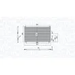 Condenseur, climatisation MAGNETI MARELLI [350203804000]