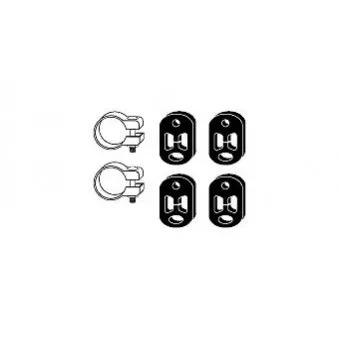 Kit d'assemblage, système d'échappement HJS [82 22 4689]