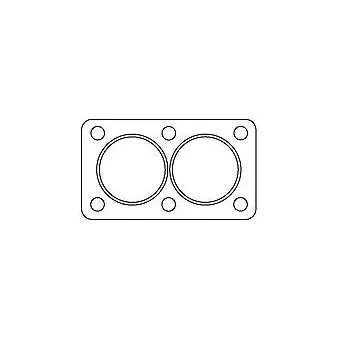 HJS 83 14 1634 - Joint d'étanchéité, tuyau d'échappement