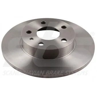 sbs 1815201020 - Jeu de 2 disques de frein arrière