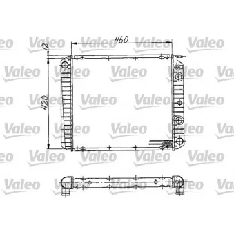 VALEO 810969 - Radiateur, refroidissement du moteur