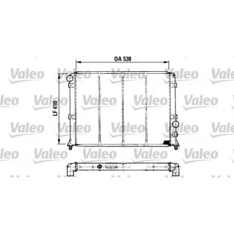 VALEO 810992 - Radiateur, refroidissement du moteur