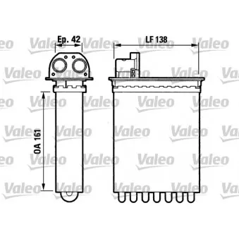 Système de chauffage VALEO 812028