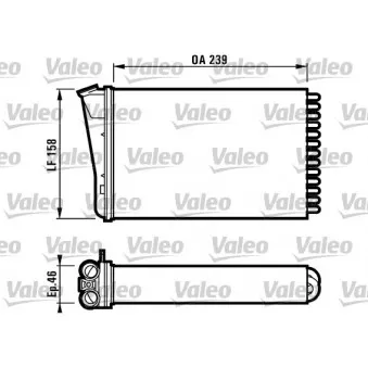 Système de chauffage VALEO 812126