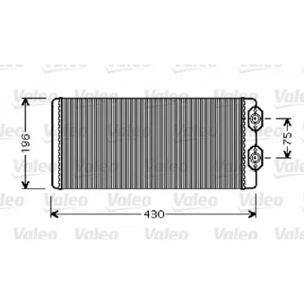 Système de chauffage VALEO 812343 pour VOLVO FH12 FH 12/420 - 420cv
